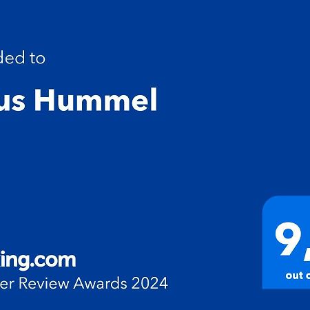 Haus Hummel Leilighet Lieske Eksteriør bilde